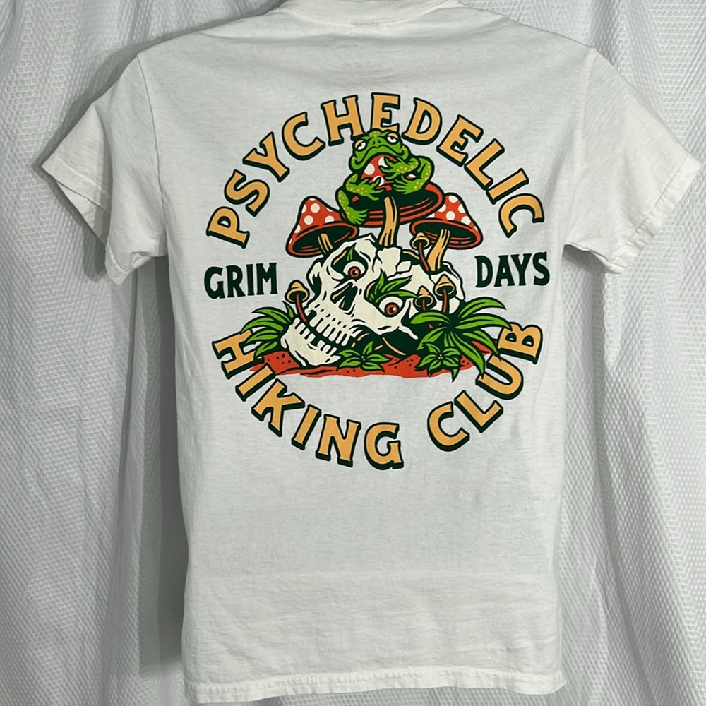 Grim Days print Tshirt
